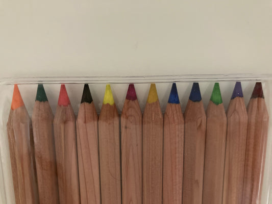 Crayons de couleur, Art - 12 COULEURS YORIK