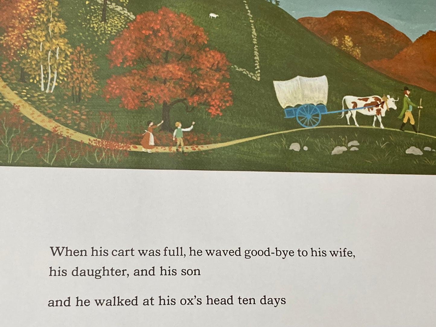 Children's Picture Book - OX CART MAN