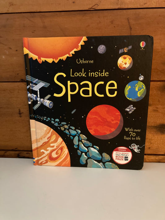 Educational Board Book - SPACE, with lift-the flaps!